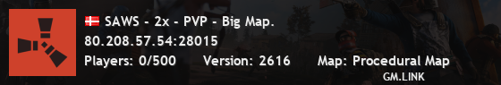 SAWS - 2x - PVP - Big Map.