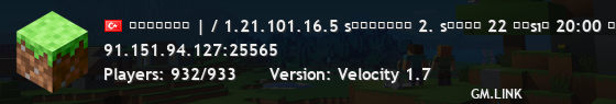 ᴢᴇɴɪᴛᴍᴄ | / 1.21.101.16.5 sᴋʏʙʟᴏᴄᴋ 2. sᴇᴢᴏɴ 22 ᴋᴀsıᴍ 20:00 ʜᴀᴢɪʀ ᴏʟ