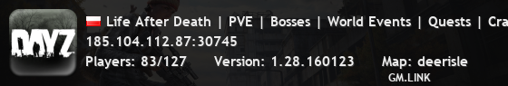 [WIPED] #3 DayzLite - DeerIsle VANILLA+ | LOOT+ | CARS+ | HIGH FP