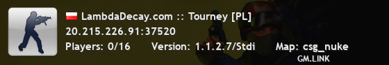 LambdaDecay.com :: Tourney [PL]