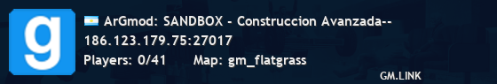 ArGmod: SANDBOX - Construccion Avanzada--