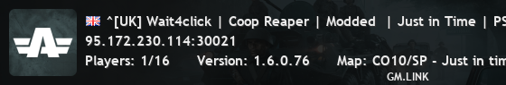 ^[UK] Wait4click | Coop Reaper | Modded  | Just in Time | PS5 | XBOX | PC | Part1