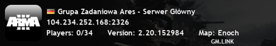 Grupa Zadaniowa Ares - Serwer Główny