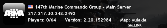 147th Marine Commando Group - Main Server