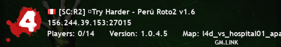 [SC:R2] ﻿Try Harder - Perú Roto2 v1.6