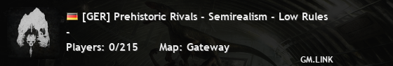 [GER] Prehistoric Rivals - Semirealism - Low Rules