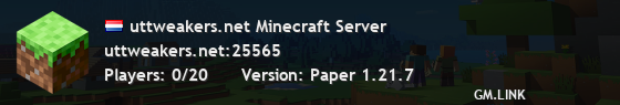 uttweakers.net Minecraft Server