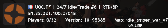 UGC.TF | 24/7 Idle/Trade #6 | RTD/BP