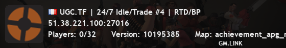 UGC.TF | 24/7 Idle/Trade #4 | RTD/BP