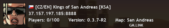 [CZ/EN] Kings of San Andreas [KSA]