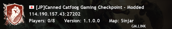 [JP]Canned Catfoog Gaming Checkpoint - Modded