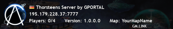 Thorsteens Server by GPORTAL