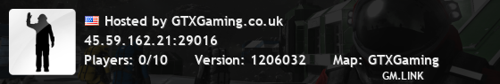 Hosted by GTXGaming.co.uk