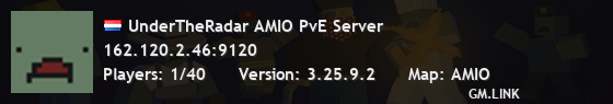 UnderTheRadar AMIO PvE Server